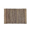 Clearance Alfombra Fibra Vegetal Rayas 60X90