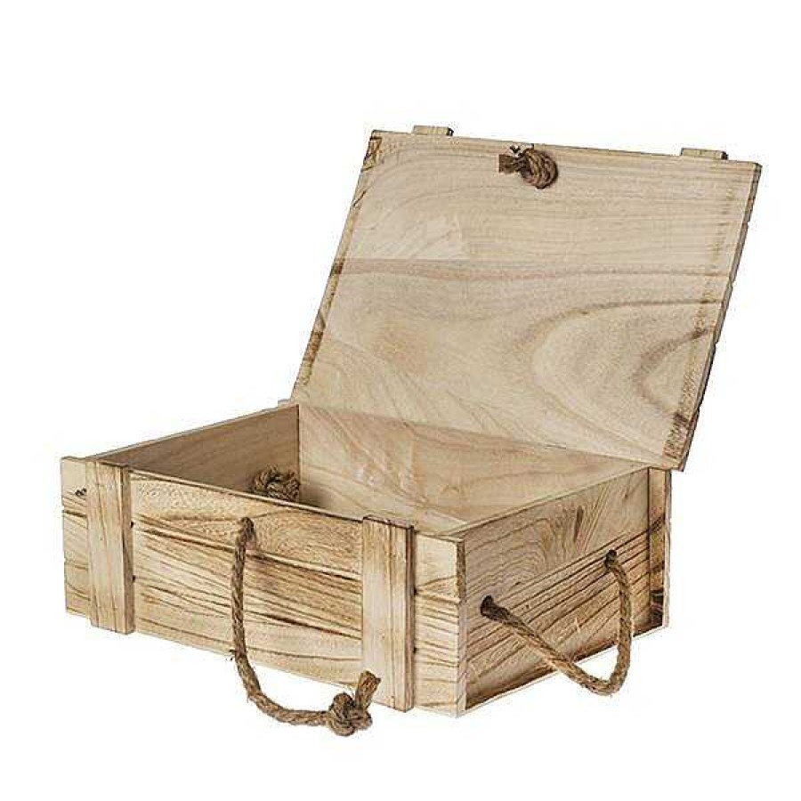 New Caja De Madera Paulownia