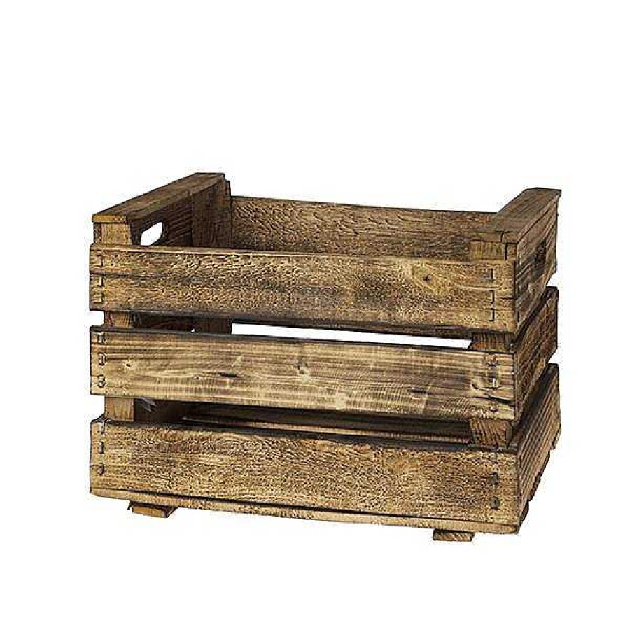 New Caja Madera Reciclada Natural