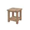 Clearance Mesa Centro Madera Reciclada 60X60X65