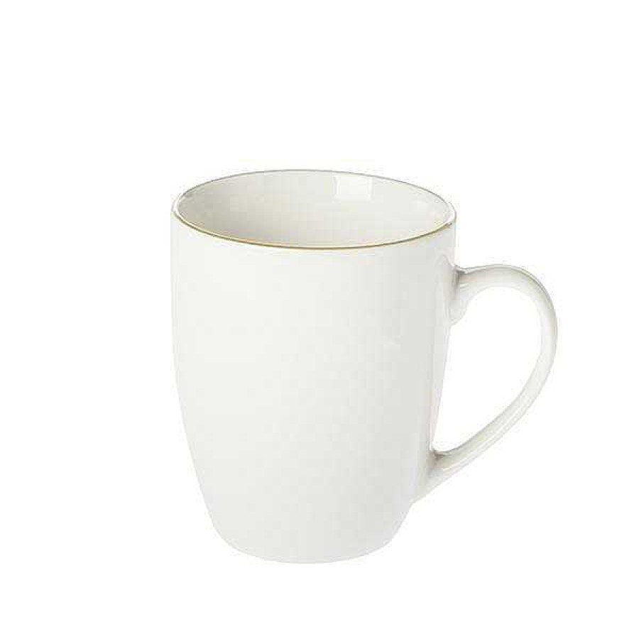 Clearance Mug Ribete Dorado