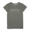 New Camiseta Mujer Positive Thinking Talla M