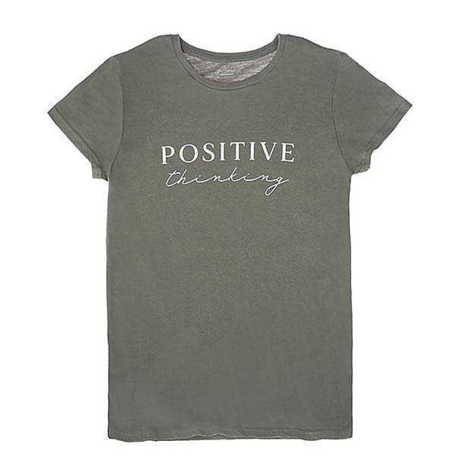 Hot Camiseta Mujer Positive Thinking Talla S