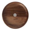 Clearance Plato Postre Madera Acacia