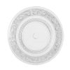 Best Plato Llano Cristal Relieve