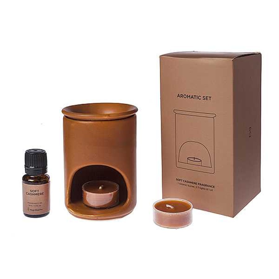 Clearance Pack Quemador Aceite Soft Cashmere Terracota